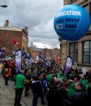 National Union of Teachers Strike Against ConDem Government